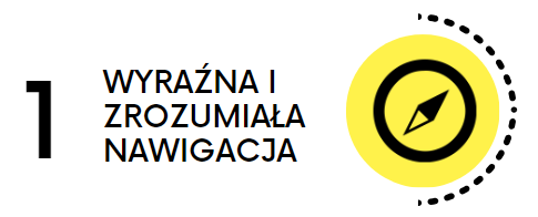 ikonka - wyraźna i zrozumiała nawigacja