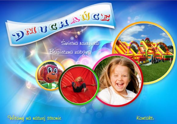 Dmuchane zjeżdżalnie, zamki dmuchane